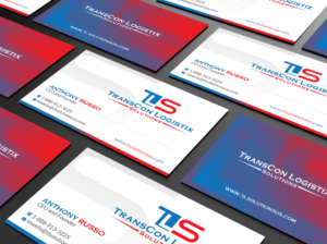 Business Card Design by Creations Box 2015 for TransCon Logistix Solutions  | Design: #21067418