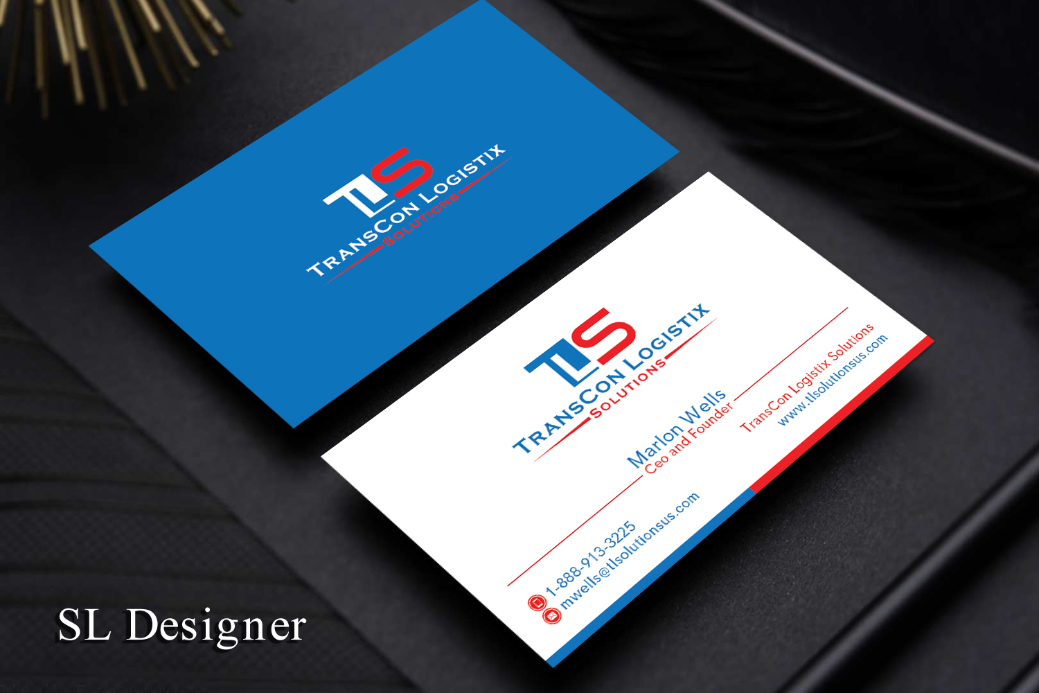 Business Card Design by SL Designer for TransCon Logistix Solutions  | Design #21068062