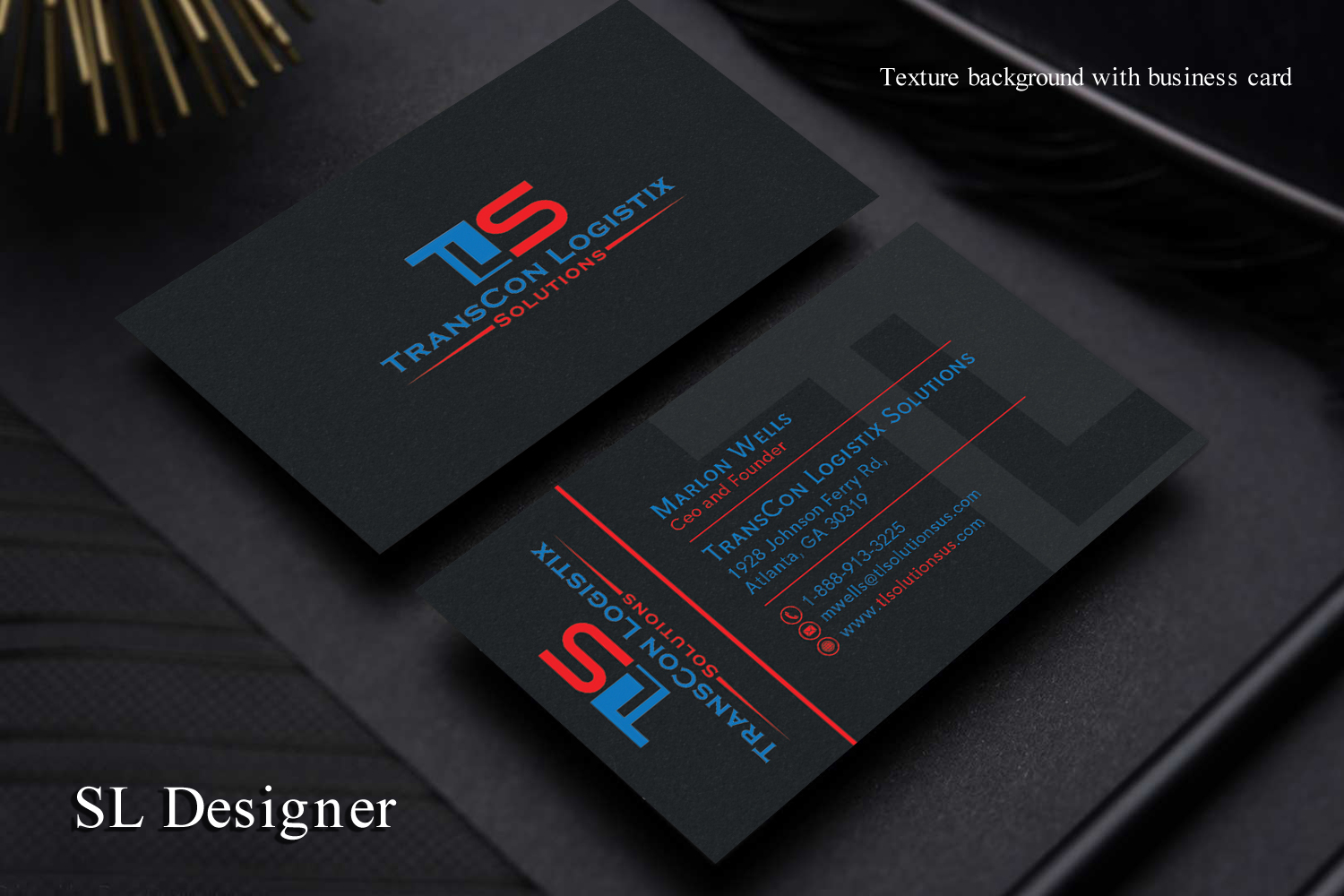 Design de Carte de Visite par SL Designer pour TransCon Logistix Solutions  | Design #21068070