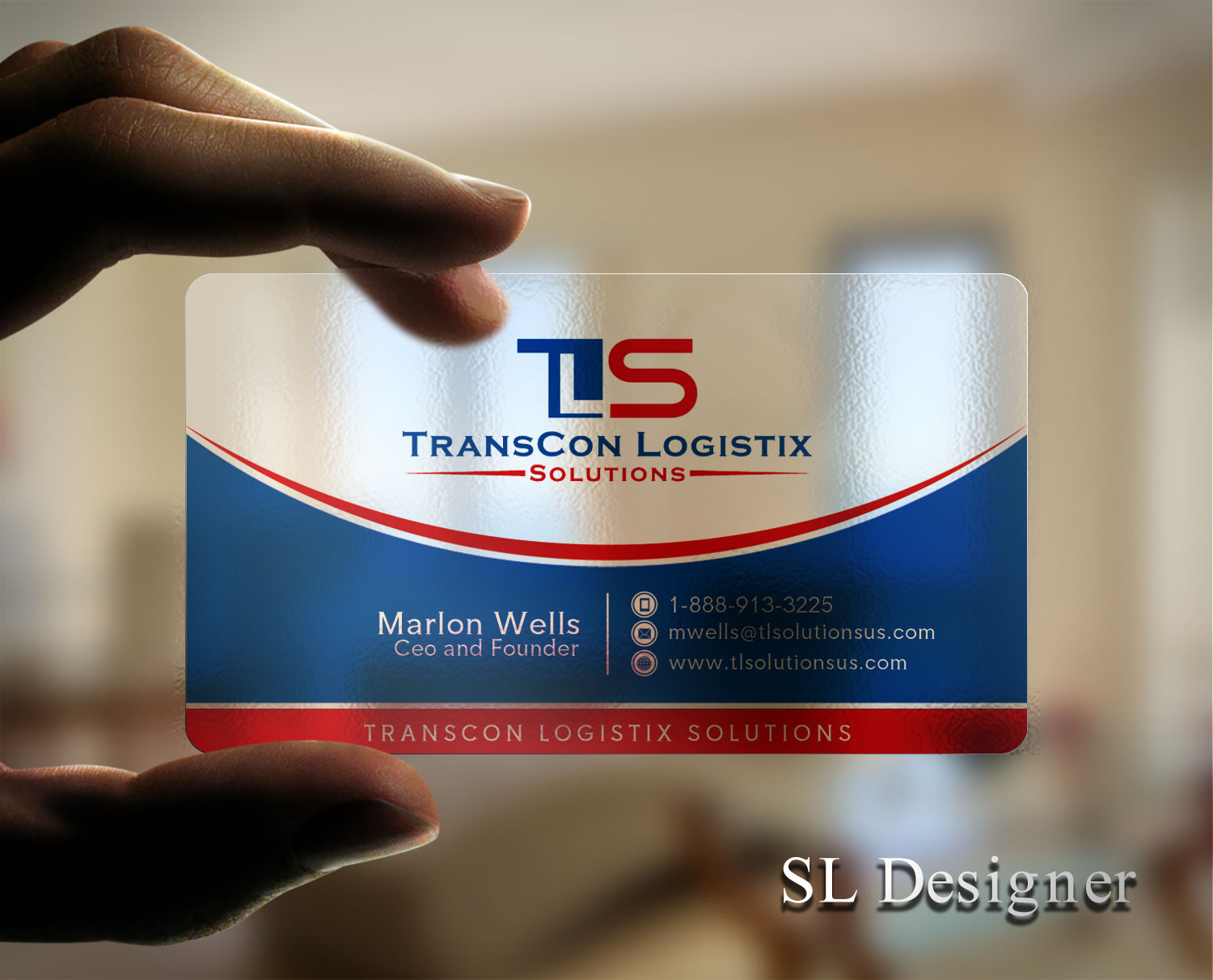 Business Card Design by SL Designer for TransCon Logistix Solutions  | Design #21068088