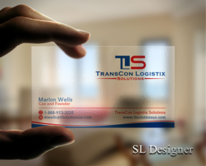 Business Card Design by SL Designer for TransCon Logistix Solutions  | Design: #21068090