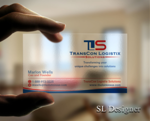 Business Card Design by SL Designer for TransCon Logistix Solutions  | Design: #21074406