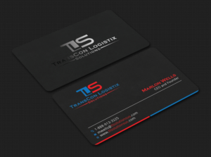 Business Card Design by Bold Pixels for TransCon Logistix Solutions  | Design: #21069776