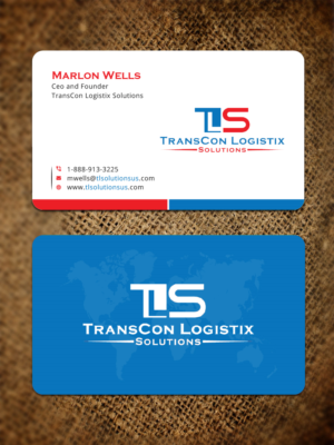 TransCon Logistix Solutions Business cards | Business Card Design by Bold Pixels