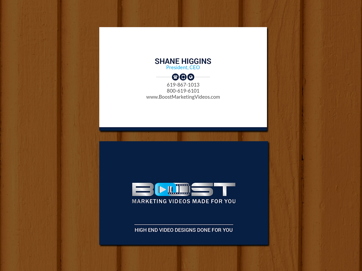 Diseño de Tarjeta de Presentación por Creations Box 2015 para Shane | Diseño #21069419