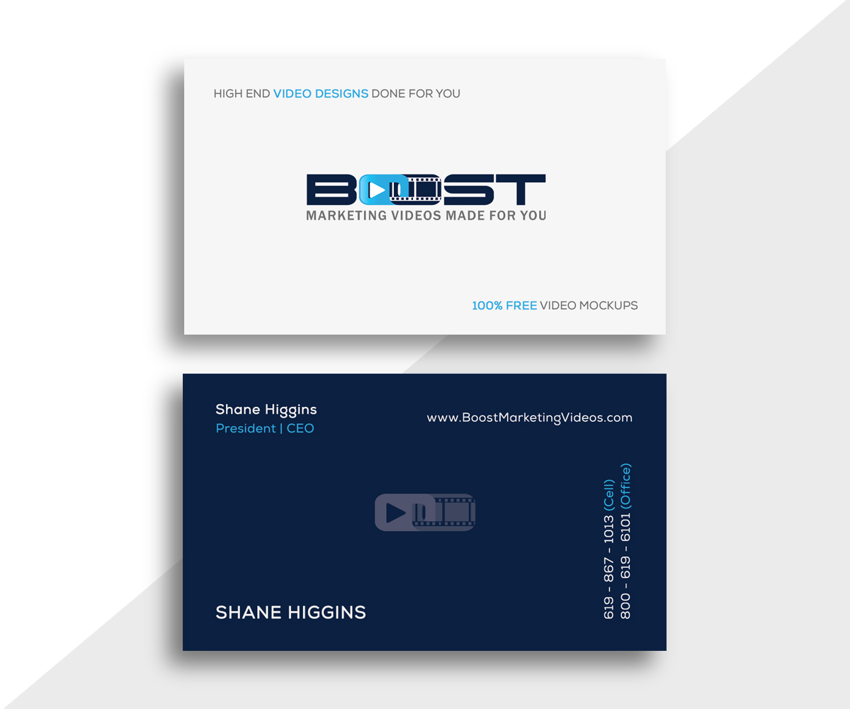 Business Card Design by Moumita_ for Shane | Design #21091865
