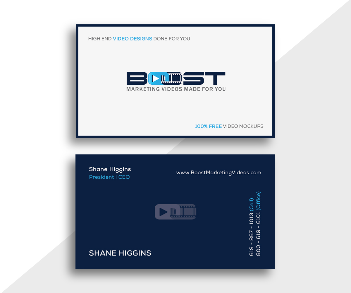 Business Card Design by Moumita_ for Shane | Design #21091866