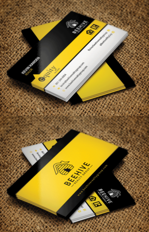 Real Estate Team Business Card  | Business Card Design by Riz'