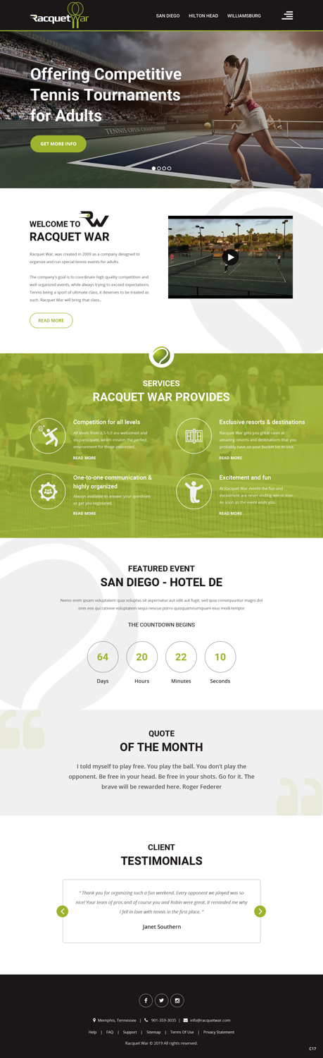 Web Design by pb for this project | Design #21078574