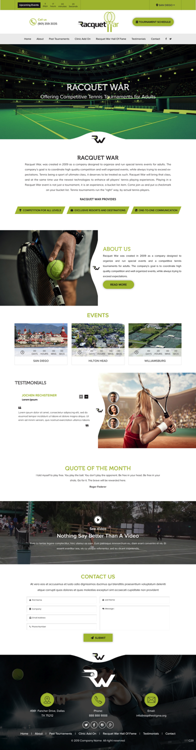 Web Design by pb for this project | Design #21078578