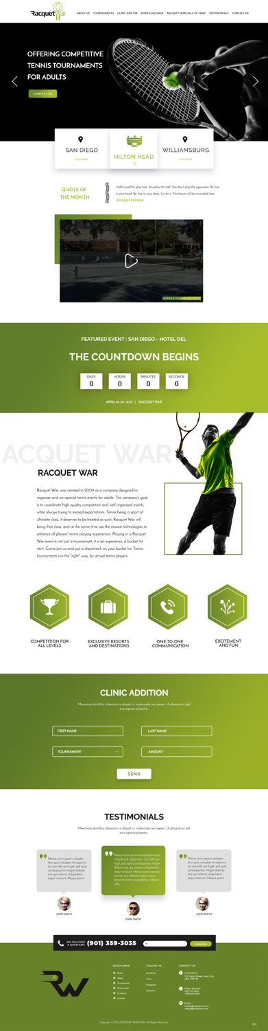 Web Design by pb for this project | Design #21078585