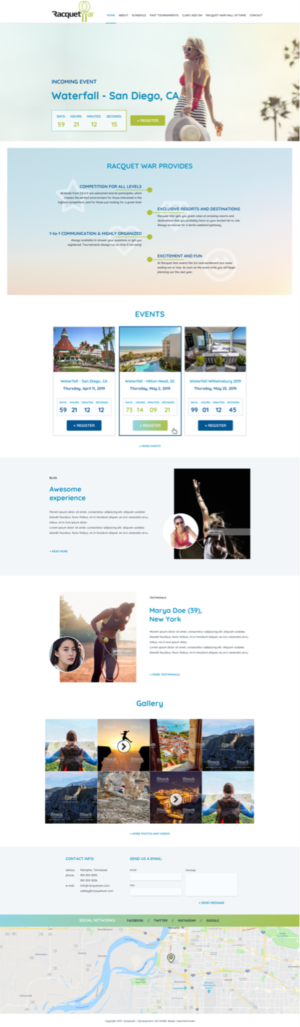Web Design by skatusic for this project | Design #21114606