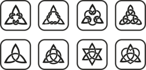Four Symbols | Graphic Design by DesignART