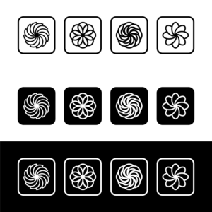 Four Symbols | Graphic Design by MTajvidi