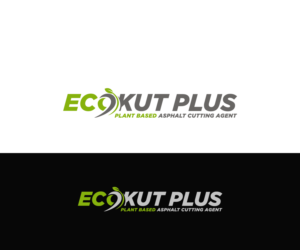 Ecokut Plus   plant based asphalt cutting agent | Logo Design by Mario