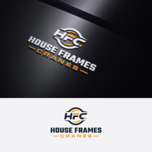 House Frames Cranes, HFC or both | Logo Design by Ena