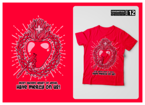 SacredHeartTshirtfor Youth Summer program | T-shirt Design by Gohsantosa