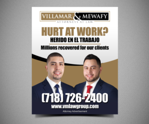 Schilder-Design von Designers Hub für Villamar Law Group | Design: #21070777