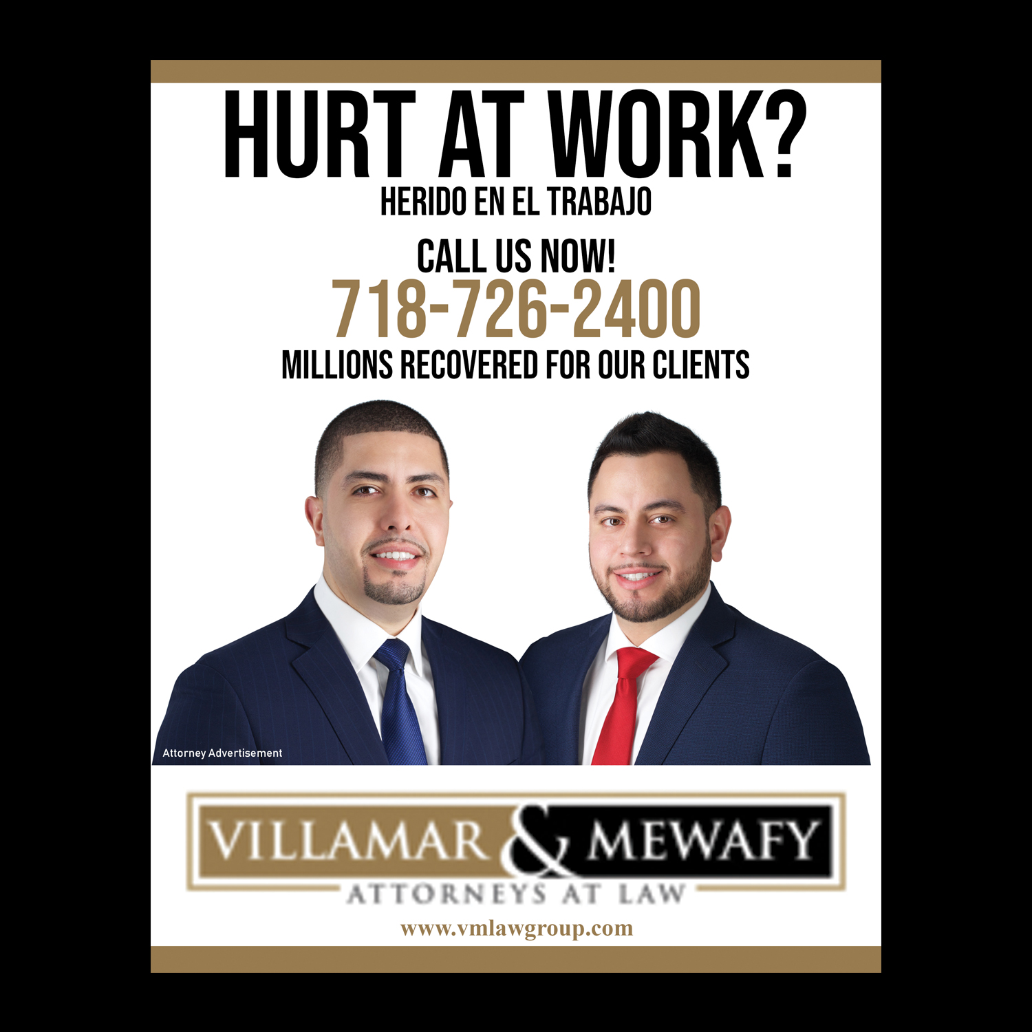 Signage Design by shatteredreams.xii for Villamar Law Group | Design #21072245