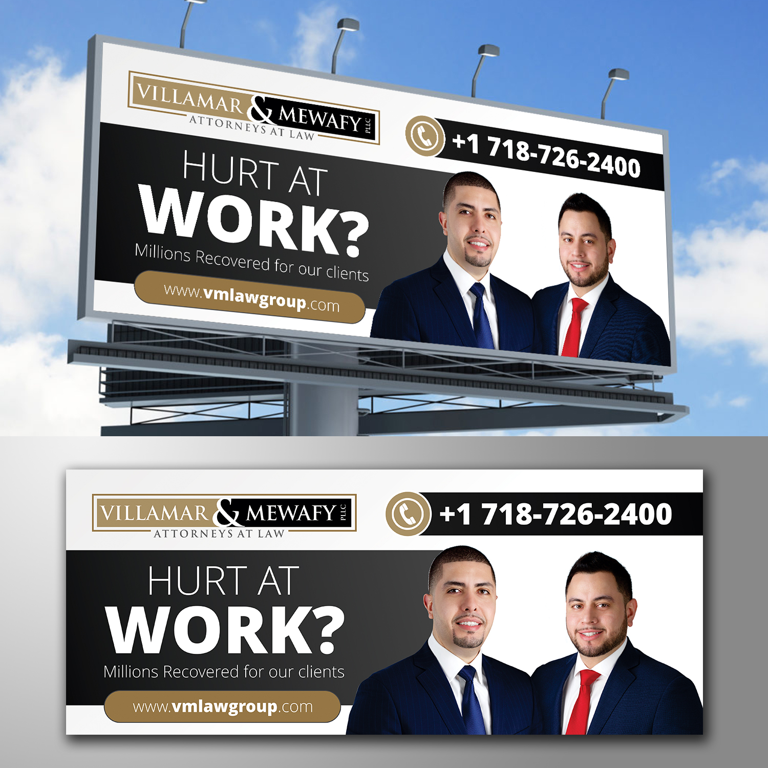 Signage Design by ecorokerz for Villamar Law Group | Design #21066115