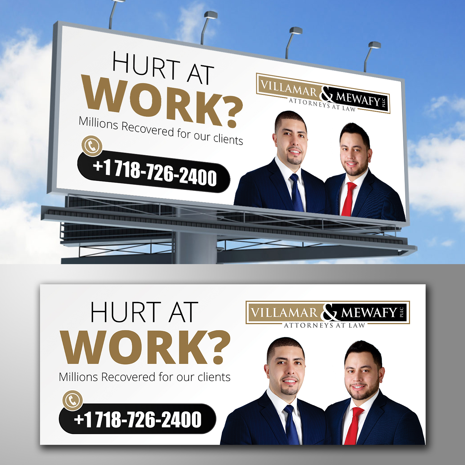 Design de Panneau par ecorokerz pour Villamar Law Group | Design #21066125