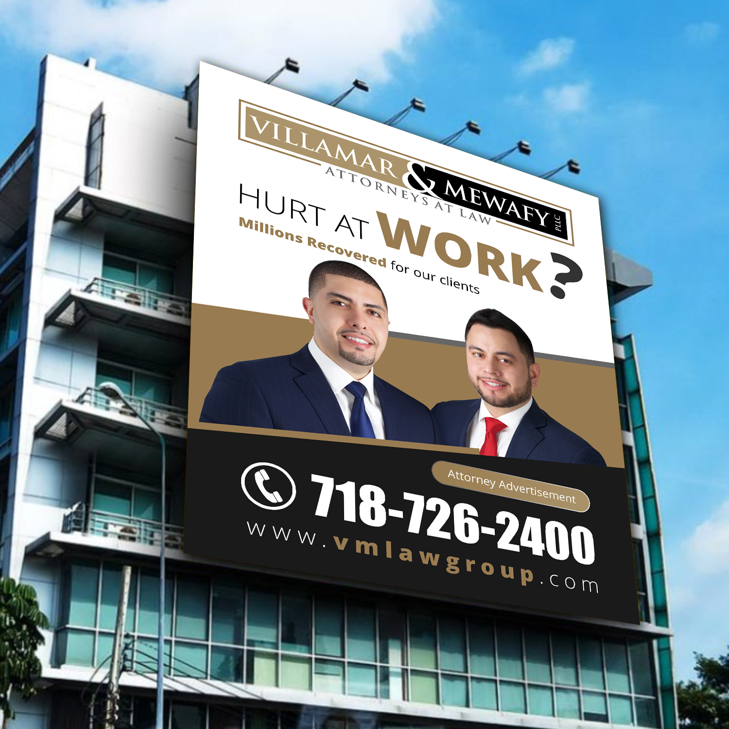 Schilder-Design von ecorokerz für Villamar Law Group | Design #21076911