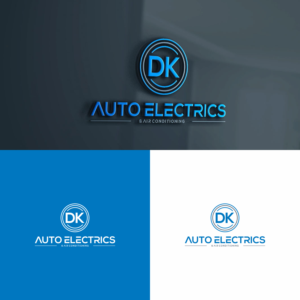 DK Auto Electrics & Air Conditioning  | Logo Design by tejo