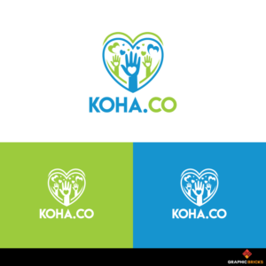 koha.co | Logo Design by Graphic Bricks