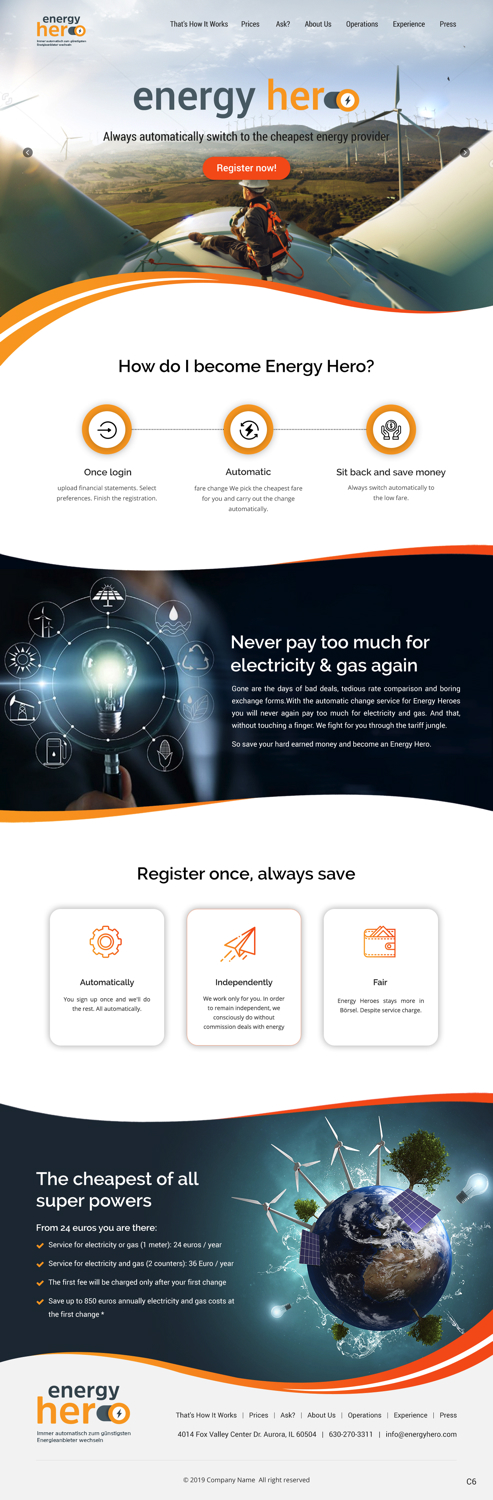 Web Design by pb for this project | Design #21089269