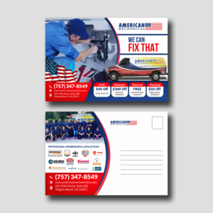 Flyer Design by debdesign for American Mechanical | Design: #21075560