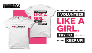 T-shirt Design - Volunteer | T-Shirt-Design von Gohsantosa