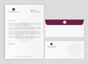 Stationery Design by chandrayaan.creative for EB Compliance Strategies, LLC | Design #21087067