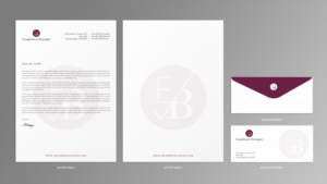 Stationery Design by chandrayaan.creative for EB Compliance Strategies, LLC | Design: #21095836