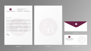 Stationery Design by chandrayaan.creative for EB Compliance Strategies, LLC | Design: #21095837