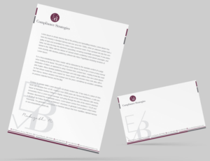 Stationery Design by Petter Goms for EB Compliance Strategies, LLC | Design: #21096700