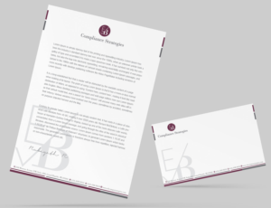 Stationery Design by Petter Goms for EB Compliance Strategies, LLC | Design #21096736