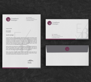 EB Compliance Strategies - Statonery Design  | Stationery Design by haru_ichiban