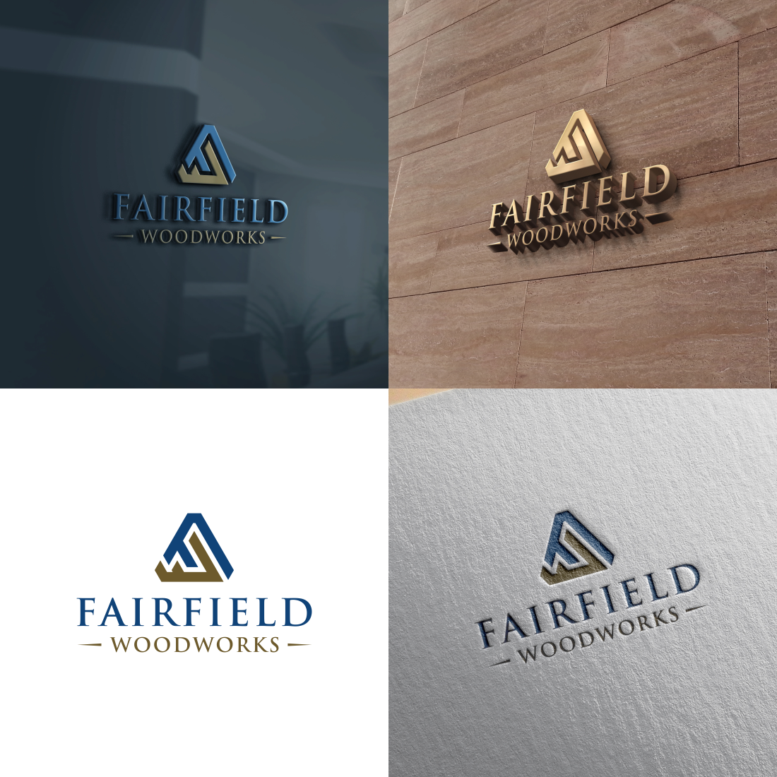 Logo Design by aqilazhifara for Fairfield Woodworks | Design #21072061
