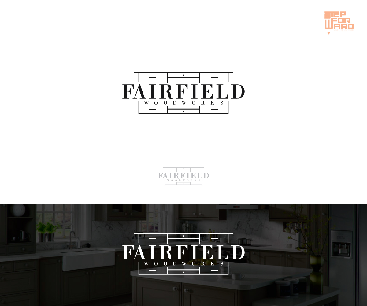 Logo-Design von step forward 2 für Fairfield Woodworks | Design #21075139
