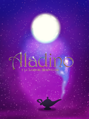 Poster for Ballet Recital Aladino y la Lampara Maravillosa | Poster-Design von Marta van Eck