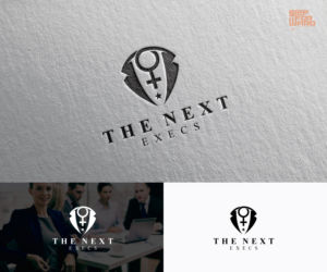 The Next Execs | Logo Design by step forward 2