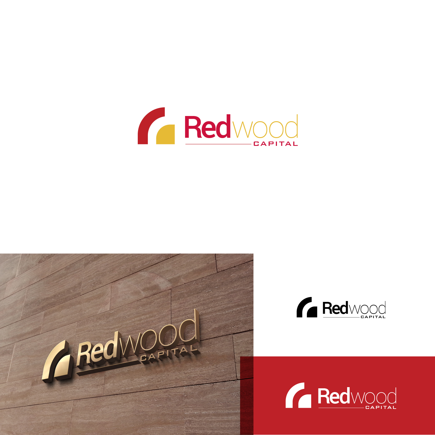 Logo Design by Maxo-Biz for redwood capital | Design #21115274