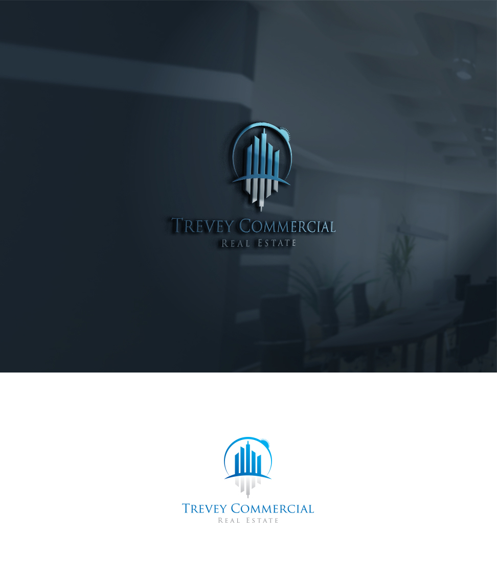 Logo Design by Deep Night for Trevey Land and Commercial | Design #21099901