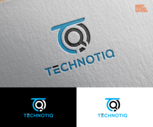TECHNOTIQ | Logo Design by step forward 2