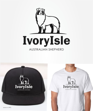 IvoryIsle <with and without> Australian Shepherd | Design de Logo par JWTL