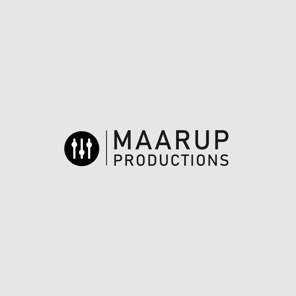 Logo Design by Javier Luna Visual Artist for Maarup Productions | Design #21081946