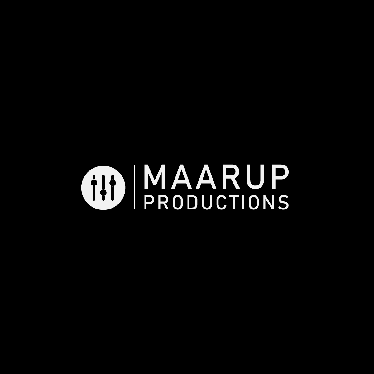 Logo Design by Javier Luna Visual Artist for Maarup Productions | Design #21082015