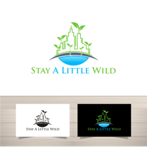 Stay A Little Wild | Logo Design by south door