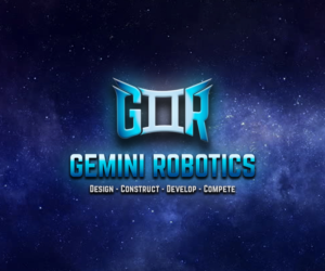GR = the custom logo -  Gemini Robotics = the text. | Logo Design by JACQUI