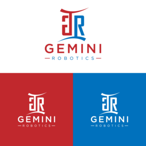 GR = the custom logo -  Gemini Robotics = the text. | Logo Design by kaushal 05